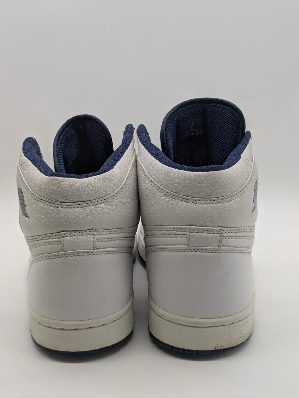 Mens Size 11 Air Jordan 1 Retro CO.JP 2001 White Navy 136060-111 Nike Shoes #116